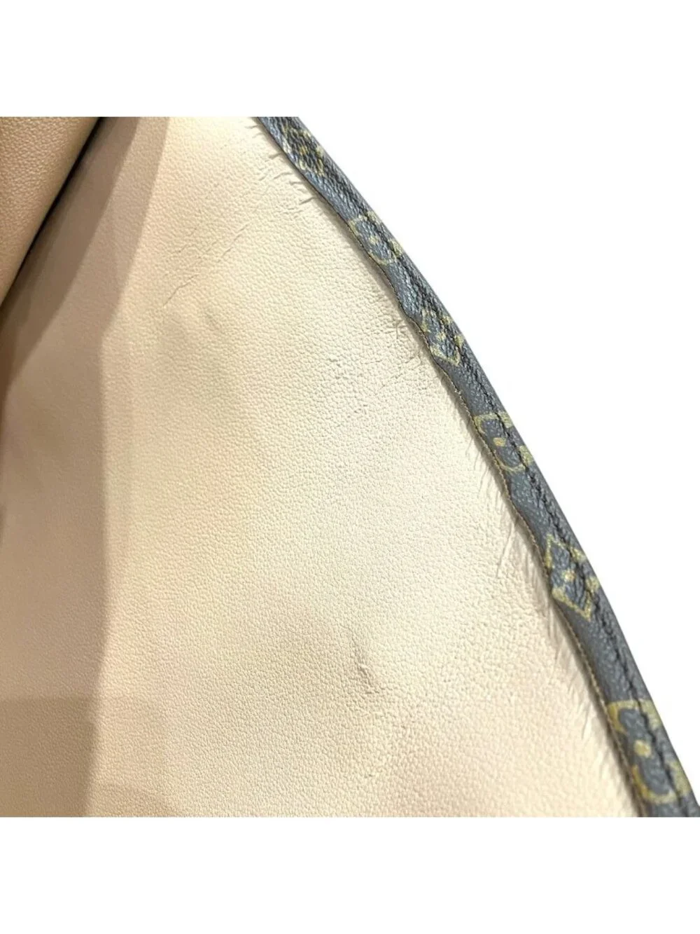 Louis Vuitton Monogram Sac Plat Tote Bag Canvas